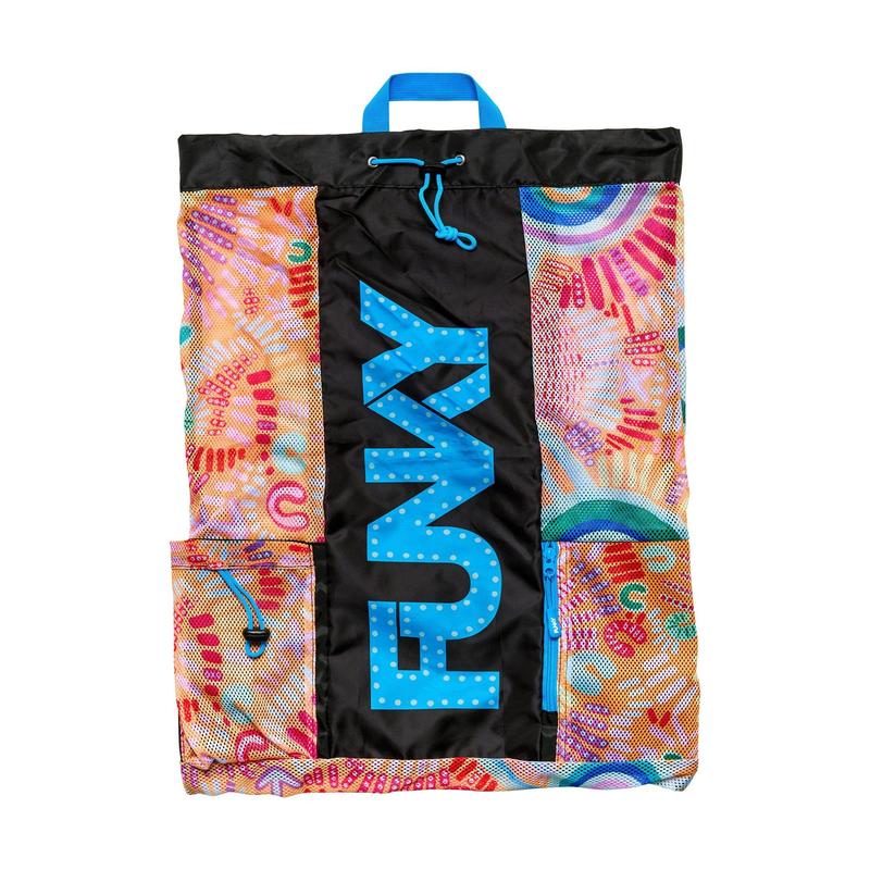 Funky Gear Up Mesh Bag | Kulin Colour-Bag-Funky-Kulin Colour-Ashlee Grace Activewear & Swimwear Online