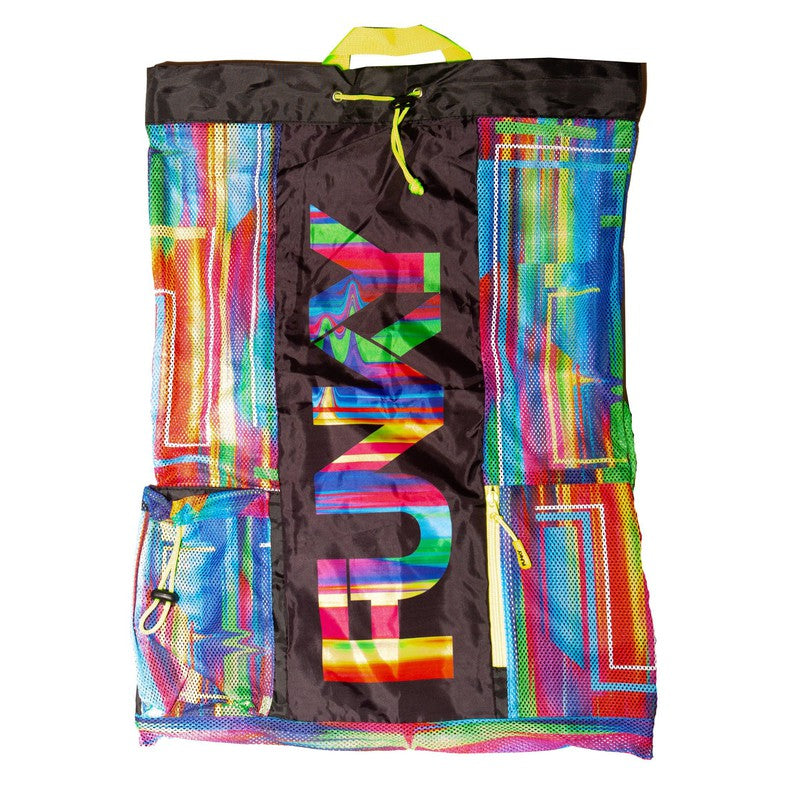 Funky Gear Up Mesh Bag | The Glitch-Bag-Funky-The Glitch-Ashlee Grace Activewear & Swimwear Online