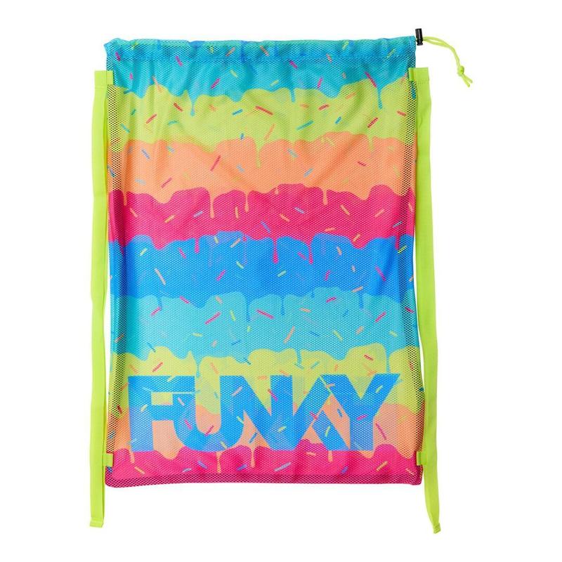 Funky Mesh Gear Bag | Melting Mayhem-Bag-Funky-Melting Mayhem-Ashlee Grace Activewear & Swimwear Online