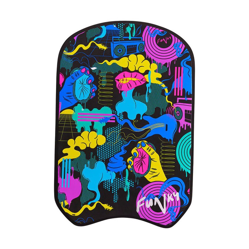 Funky Training Kickboard | Poppy Long-Kickboard-Funky-Ashlee Grace Activewear & Swimwear Online