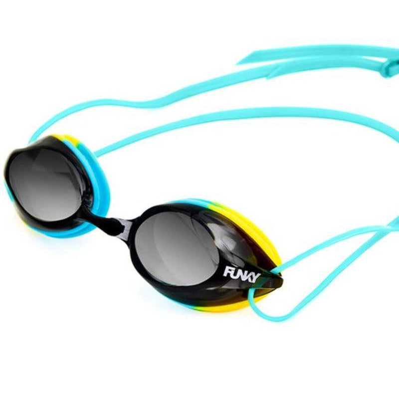 Funky Training Machine Goggles-Swim Goggles & Masks-Funky Trunks-ONE SIZE-Whirlpool (Mirrored)-Ashlee Grace Activewear & Swimwear Online