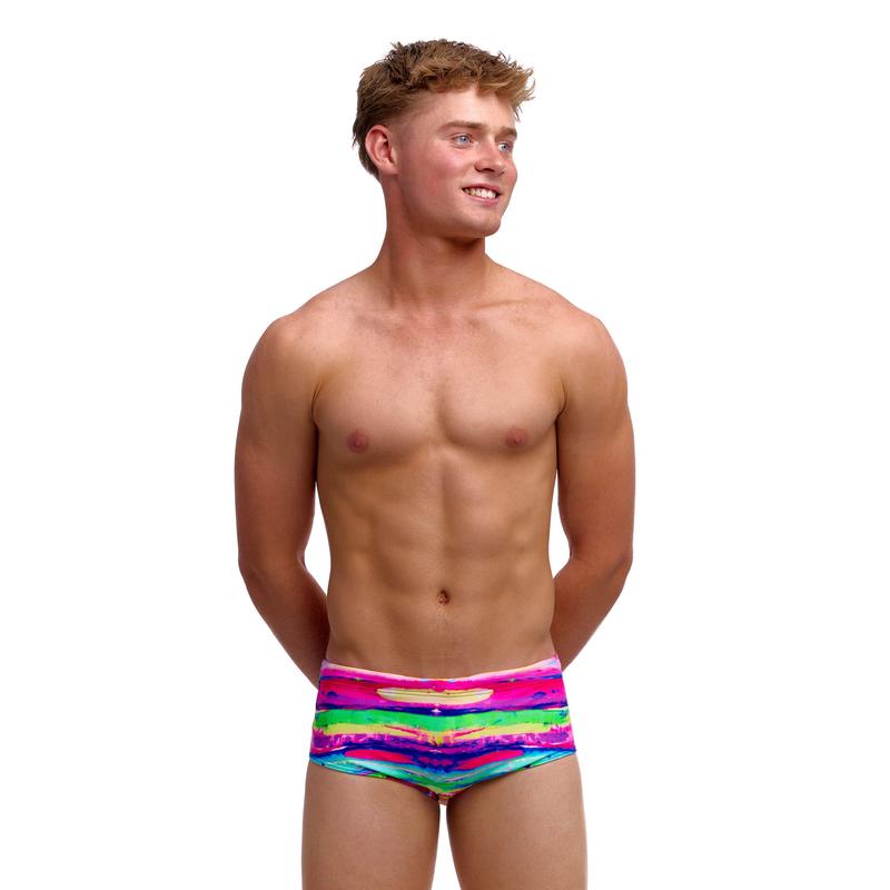 Funky Trunks Boy's Sidewinder Trunks | Paint Patch-Swimwear-Funky Trunks-22-Paint Patch-Ashlee Grace Activewear & Swimwear Online