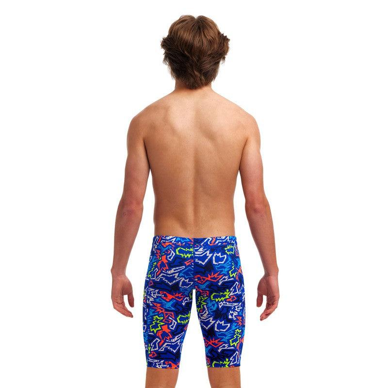 Funky Trunks Boy's Training Jammers | Broken Hearts-Swimwear-Funky Trunks-22-Broken Hearts-Ashlee Grace Activewear & Swimwear Online