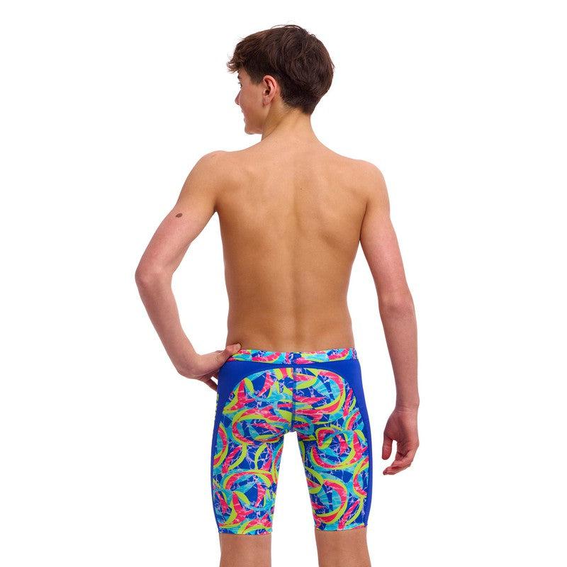 Funky Trunks Boy's Training Jammers | Choppy Waters-Swimwear-Funky Trunks-22-Choppy Waters-Ashlee Grace Activewear & Swimwear Online