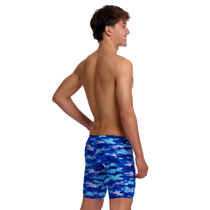 Funky Trunks Boy's Training Jammers | Clean Marine-Swimwear-Funky Trunks-22-Clean Marine-Ashlee Grace Activewear & Swimwear Online
