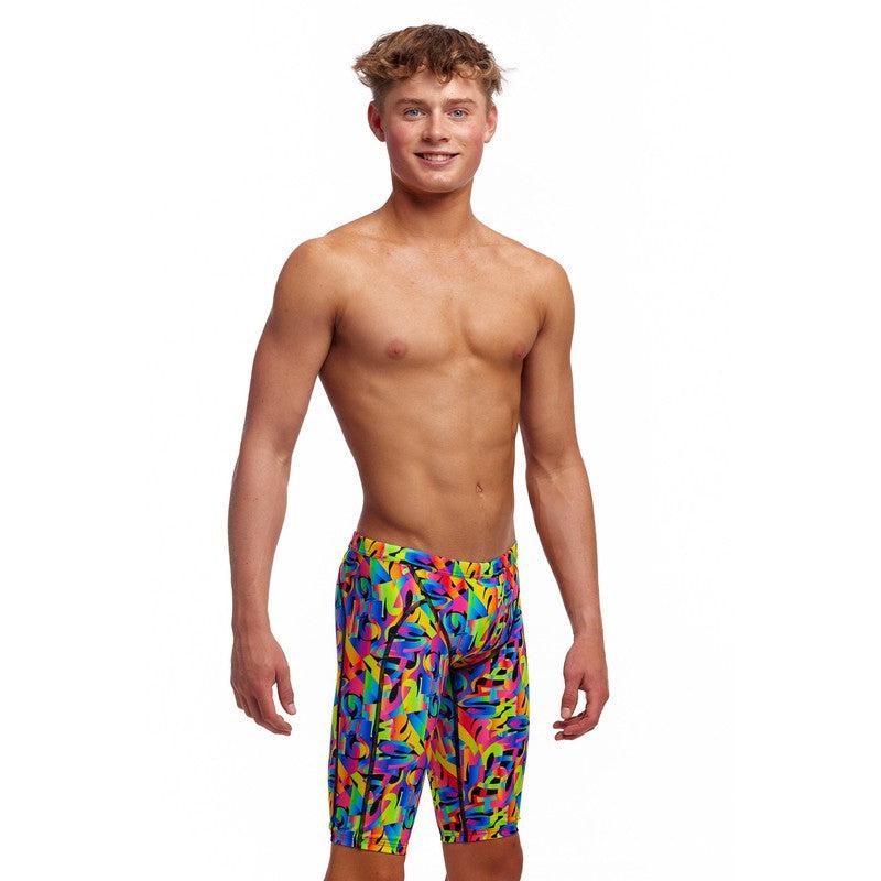 Funky Trunks Boy's Training Jammers | Colour Funk-Swimwear-Funky Trunks-22-Colour Funk-Ashlee Grace Activewear & Swimwear Online