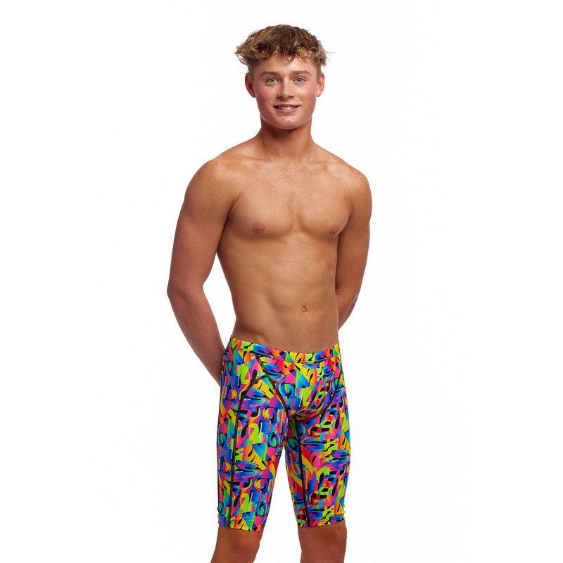 Funky Trunks Boy's Training Jammers | Colour Funk-Swimwear-Funky Trunks-22-Colour Funk-Ashlee Grace Activewear & Swimwear Online