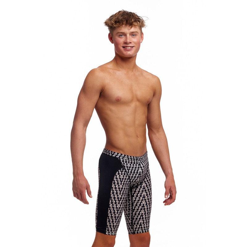 Funky Trunks Boy's Training Jammers | Dark Night-Swimwear-Funky Trunks-22-Dark Night-Ashlee Grace Activewear & Swimwear Online