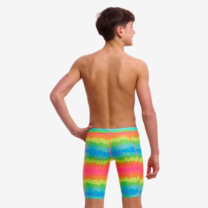Funky Trunks Boy's Training Jammers | Melting Mayhem-Swimwear-Funky Trunks-22-Melting Mayhem-Ashlee Grace Activewear & Swimwear Online