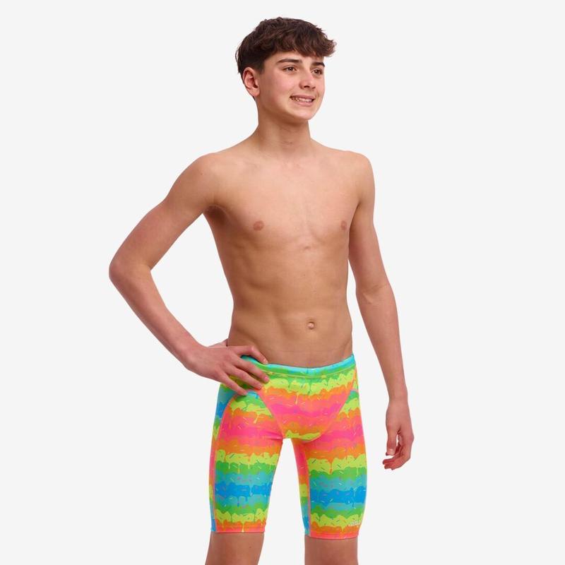 Funky Trunks Boy's Training Jammers | Melting Mayhem-Swimwear-Funky Trunks-22-Melting Mayhem-Ashlee Grace Activewear & Swimwear Online