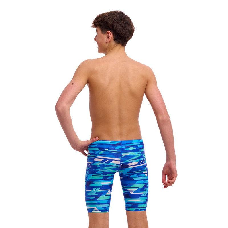 Funky Trunks Boy's Training Jammers | Pace Racer-Swimwear-Funky Trunks-22-Pace Racer-Ashlee Grace Activewear & Swimwear Online