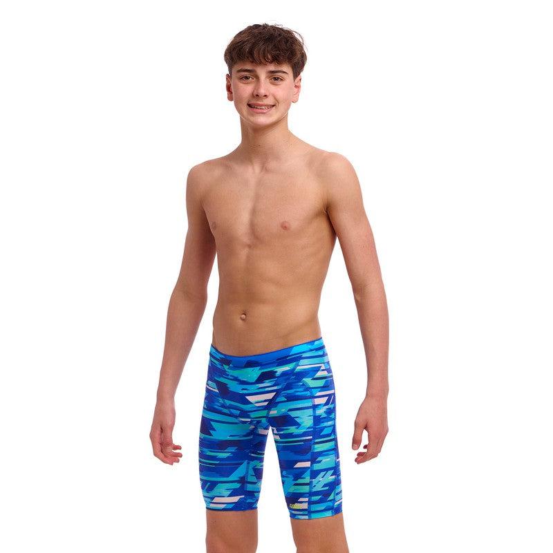 Funky Trunks Boy's Training Jammers | Pace Racer-Swimwear-Funky Trunks-22-Pace Racer-Ashlee Grace Activewear & Swimwear Online