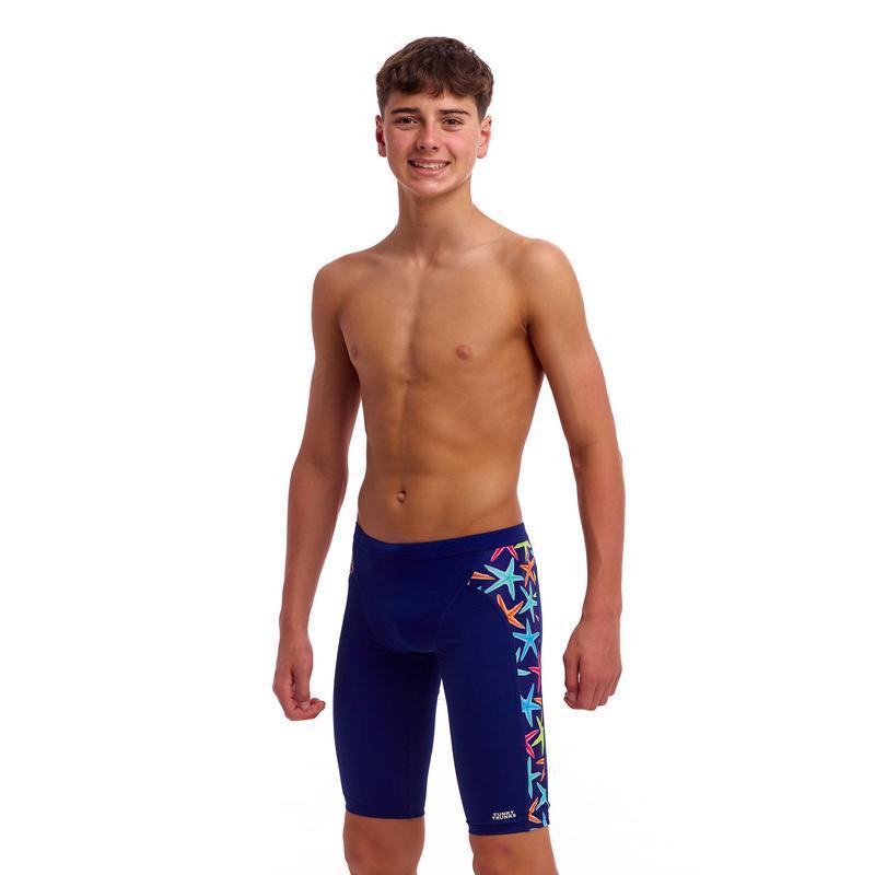 Funky Trunks Boy's Training Jammers | Starry Night-Swimwear-Funky Trunks-22-Starry Night-Ashlee Grace Activewear & Swimwear Online