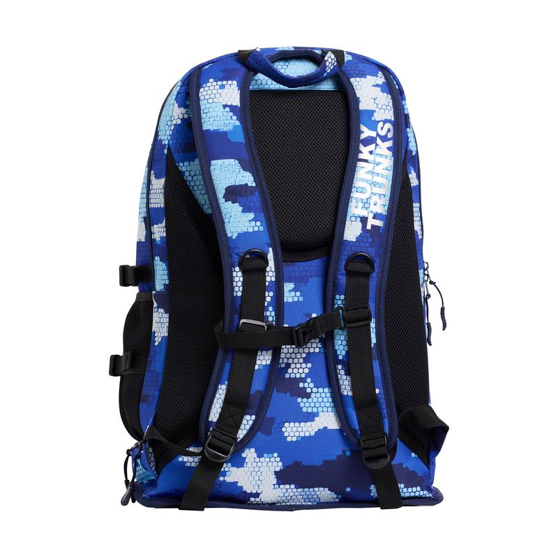 Funky Trunks Elite Squad Backpack | Clean Marine-Backpacks-Funky Trunks-Ashlee Grace Activewear & Swimwear Online