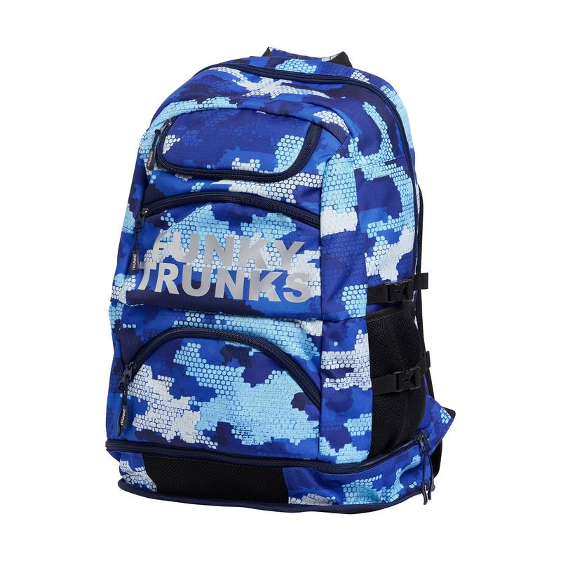 Funky Trunks Elite Squad Backpack | Clean Marine-Backpacks-Funky Trunks-Ashlee Grace Activewear & Swimwear Online