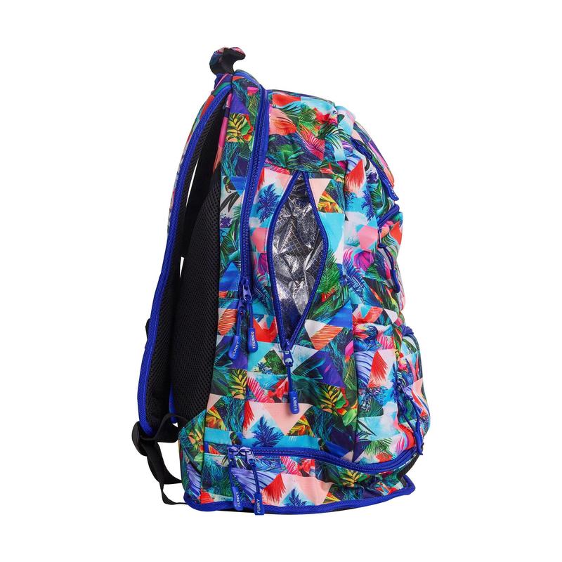 Funky Trunks Elite Squad Backpack | Palm Prism-Backpacks-Funky-Ashlee Grace Activewear & Swimwear Online