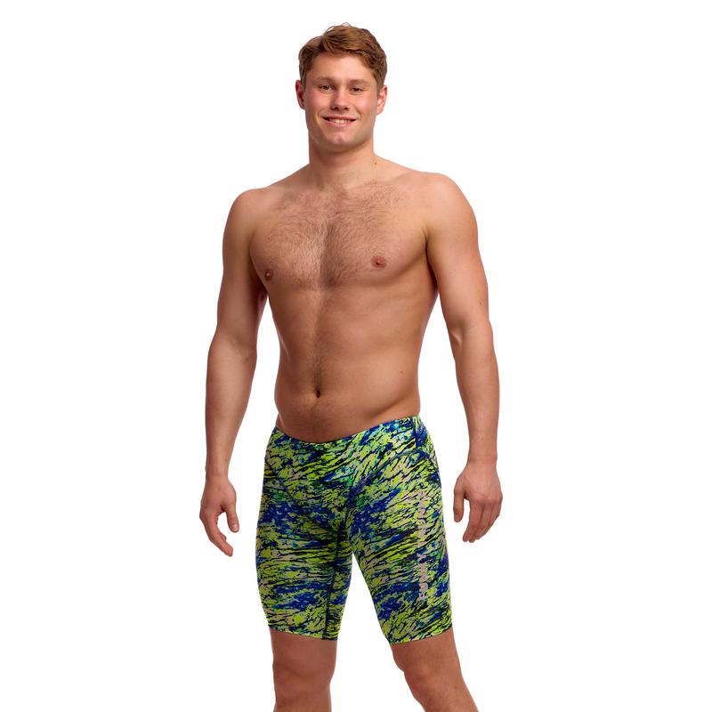 Funky Trunks Men's Fast Training Jammers | Scaled Back-Swimwear-Funky Trunks-30-Scaled Back-Ashlee Grace Activewear & Swimwear Online
