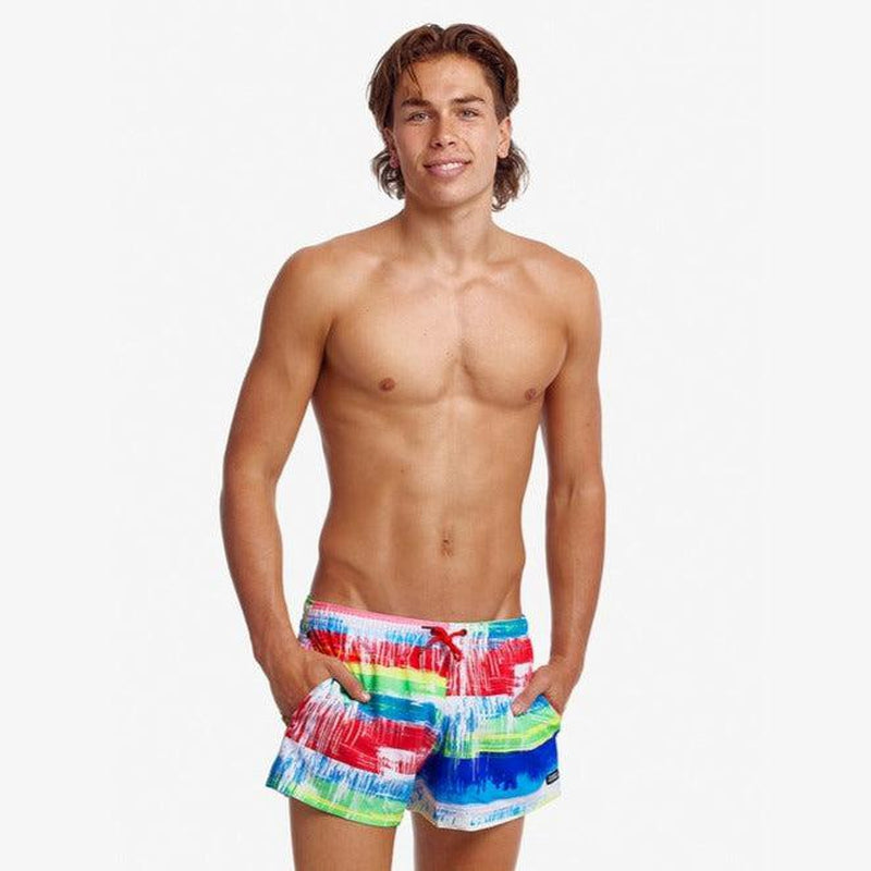 Funky Trunks Mens Shorty Shorts | Dye Hard-Swimwear-Funky Trunks-XS-Dye Hard-Ashlee Grace Activewear & Swimwear Online