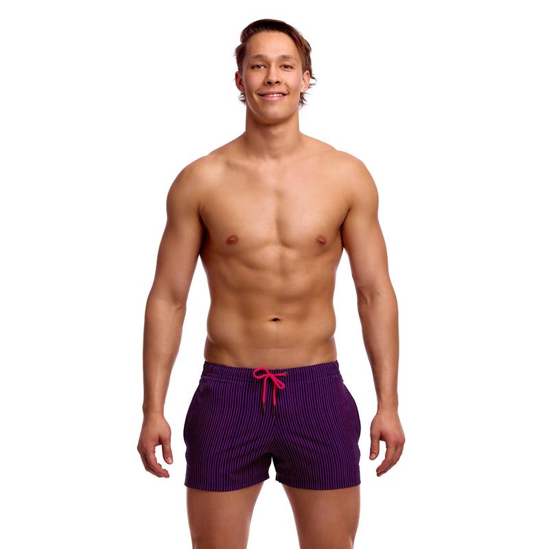 Funky Trunks Mens Shorty Shorts | Peach Tea-Swimwear-Funky Trunks-XS-Peach Tea-Ashlee Grace Activewear & Swimwear Online