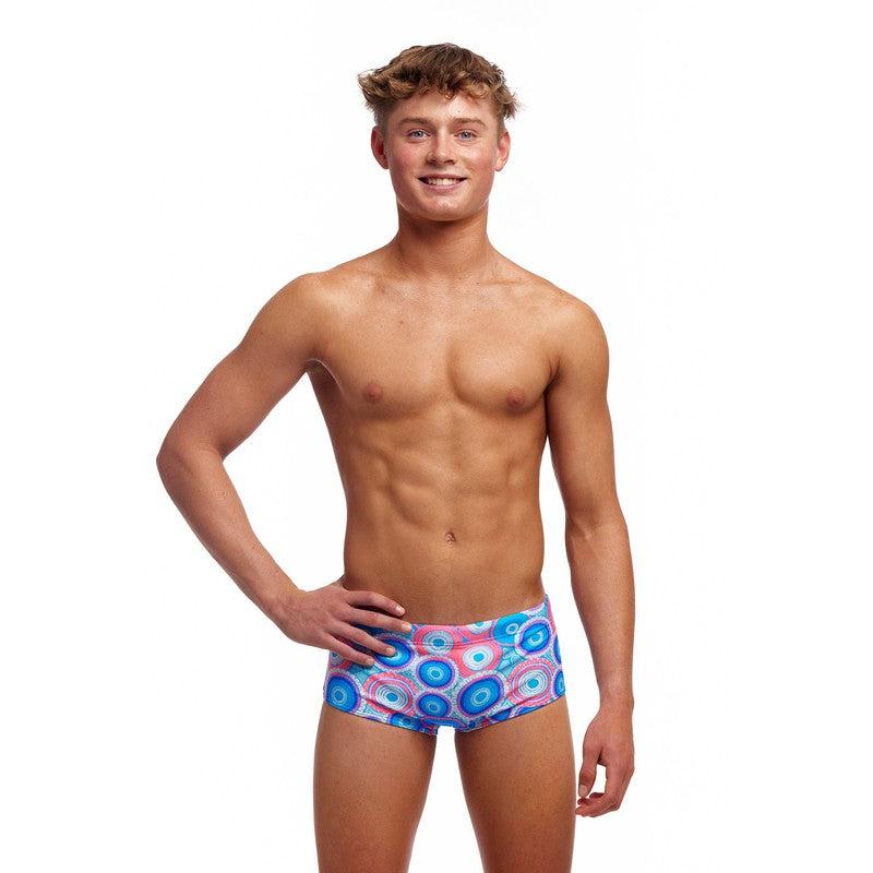 Funky Trunks Mens Sidewinder Trunks |Bundjalung Blue-Swimwear-Funky Trunks-30-Bundjalung Blue-Ashlee Grace Activewear & Swimwear Online