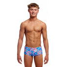 Funky Trunks Mens Sidewinder Trunks |Bundjalung Blue-Swimwear-Funky Trunks-30-Bundjalung Blue-Ashlee Grace Activewear & Swimwear Online