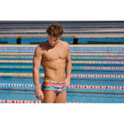 Funky Trunks Mens Sidewinder Trunks | Free Foliage-Swimwear-Funky Trunks-30-Free Foliage-Ashlee Grace Activewear & Swimwear Online