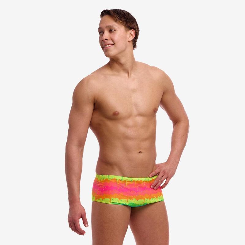 Funky Trunks Mens Sidewinder Trunks | Melting Mayhem-Swimwear-Funky Trunks-30-Melting Mayhem-Ashlee Grace Activewear & Swimwear Online