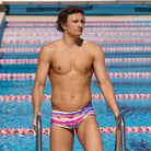 Funky Trunks Mens Sidewinder Trunks |Paint Patch-Swimwear-Funky Trunks-30-Paint Patch-Ashlee Grace Activewear & Swimwear Online