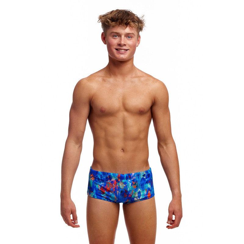 Funky Trunks Mens Sidewinder Trunks | Paint Press-Swimwear-Funky Trunks-30-Paint Press-Ashlee Grace Activewear & Swimwear Online