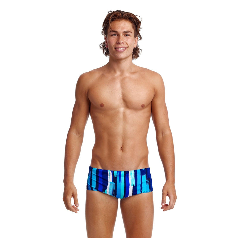 Funky Trunks Mens Sidewinder Trunks | Roller Paint-Swimwear-Funky Trunks-30-Roller Paint-Ashlee Grace Activewear & Swimwear Online