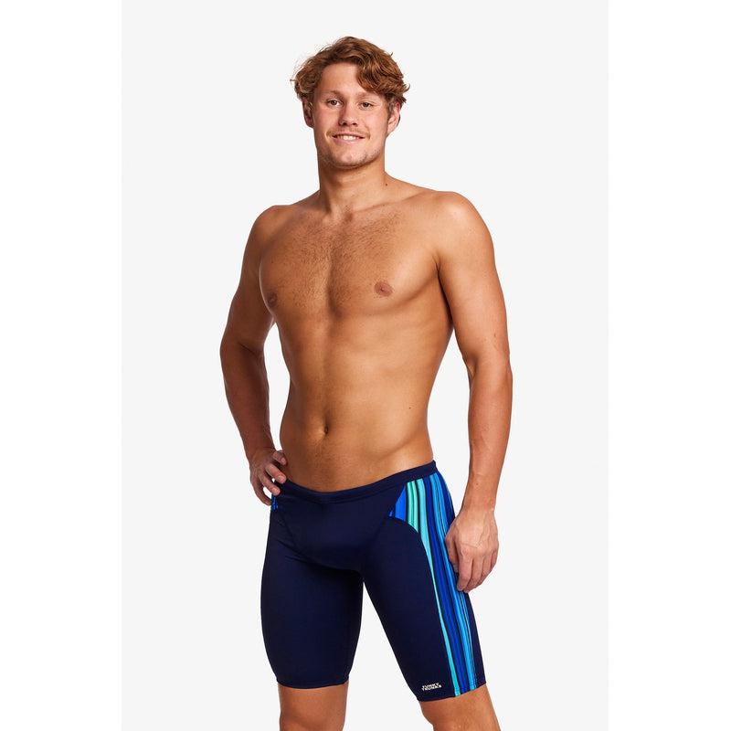 Funky Trunks Mens Training Jammers | Beam Bars-Swimwear-Funky Trunks-30-Beam Bars-Ashlee Grace Activewear & Swimwear Online