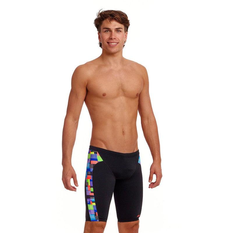 Funky Trunks Mens Training Jammers | Chip Set-Swimwear-Funky Trunks-30-Chip Set-Ashlee Grace Activewear & Swimwear Online