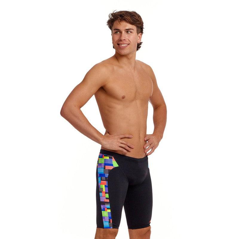 Funky Trunks Mens Training Jammers | Chip Set-Swimwear-Funky Trunks-30-Chip Set-Ashlee Grace Activewear & Swimwear Online