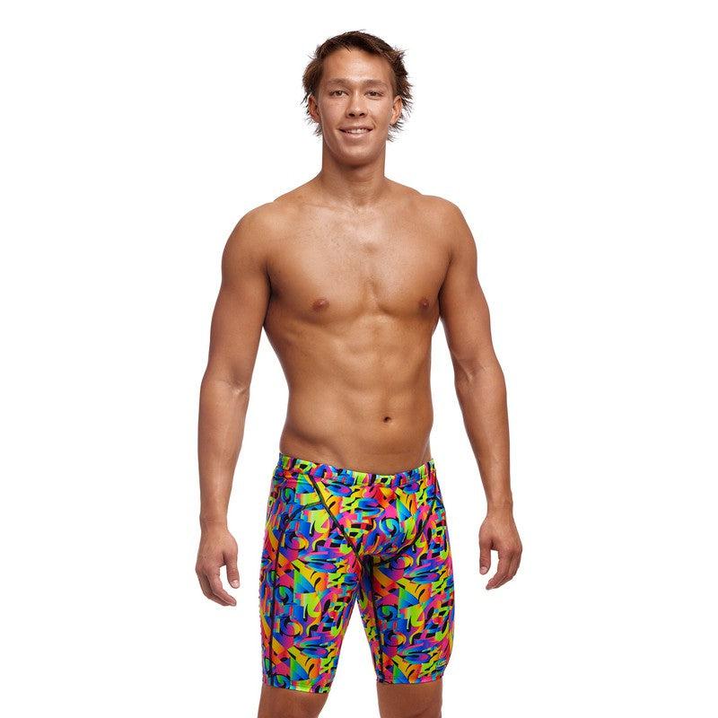 Funky Trunks Men's Training Jammers | Colour Funk-Swimwear-Funky Trunks-30-Colour Funk-Ashlee Grace Activewear & Swimwear Online