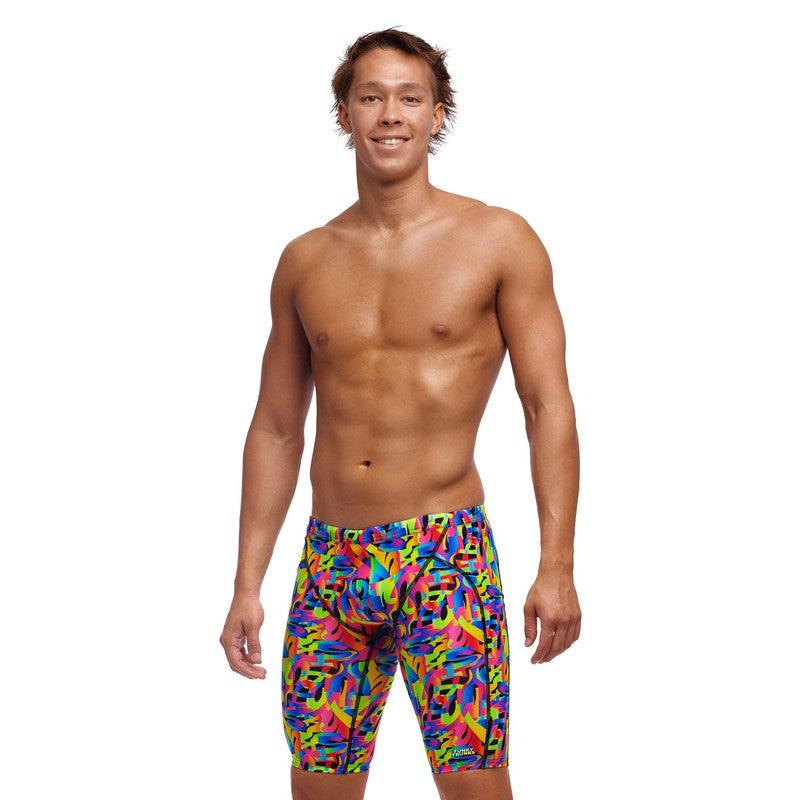 Funky Trunks Men's Training Jammers | Colour Funk-Swimwear-Funky Trunks-30-Colour Funk-Ashlee Grace Activewear & Swimwear Online