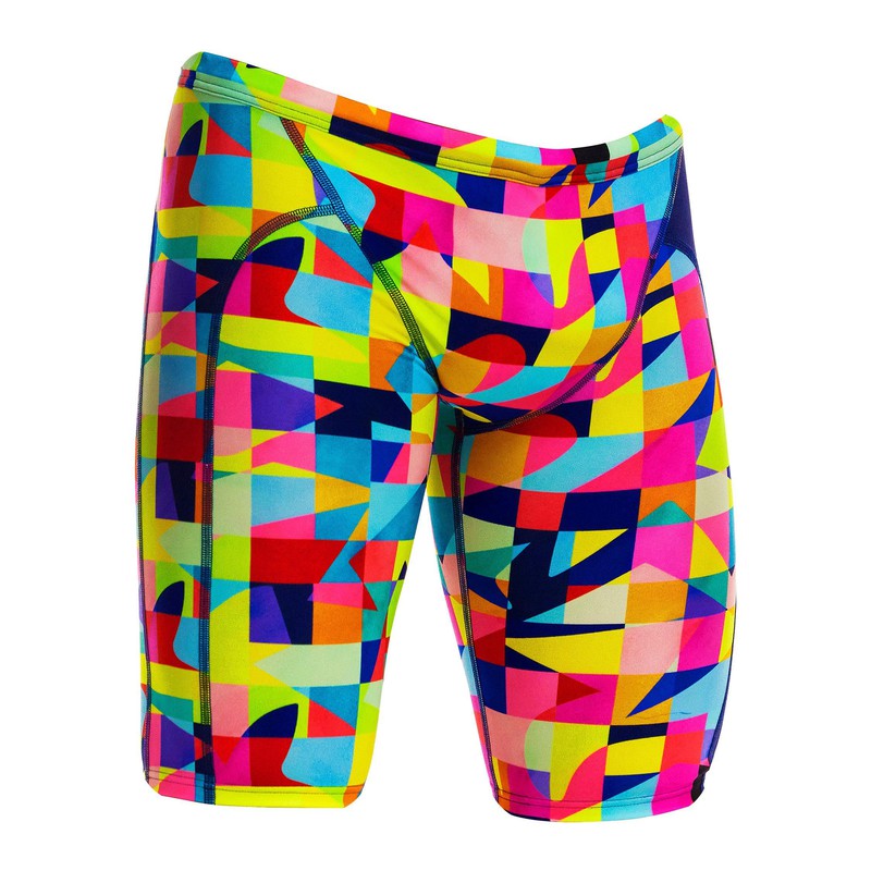 Funky Trunks Mens Training Jammers | On The Grid-Swimwear-Funky Trunks-30-On The Grid-Ashlee Grace Activewear & Swimwear Online