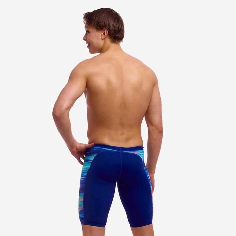 Funky Trunks Men's Training Jammers | Storm At Sea-Swimwear-Funky Trunks-30-Storm At Sea-Ashlee Grace Activewear & Swimwear Online