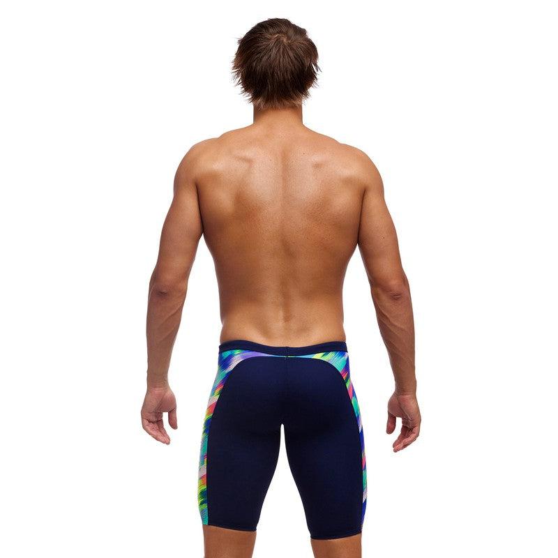 Funky Trunks Men's Training Jammers | Streaky Strokes-Swimwear-Funky Trunks-30-Streaky Strokes-Ashlee Grace Activewear & Swimwear Online