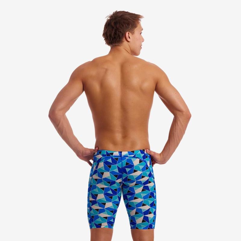 Funky Trunks Men's Training Jammers |Tetra Tonic-Swimwear-Funky Trunks-30-Tetra Tonic-Ashlee Grace Activewear & Swimwear Online