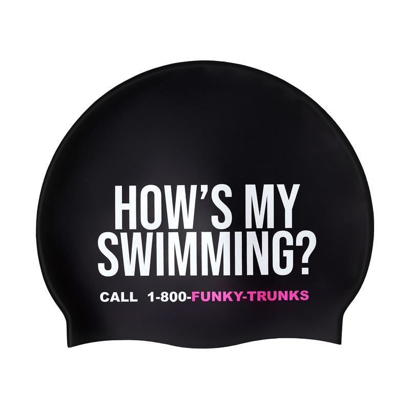 Funky Trunks Silicone Swim Cap | Bad Swimmer-Swim Caps-Funky Trunks-ONE SIZE-Bad Swimmer-Ashlee Grace Activewear & Swimwear Online