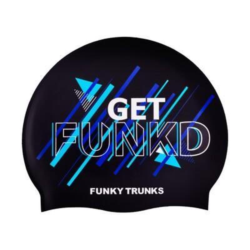 Funky Trunks Silicone Swim Cap | Funkd-Swim Caps-Funky Trunks-ONE SIZE-Funkd-Ashlee Grace Activewear & Swimwear Online
