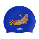 Funky Trunks Silicone Swim Cap | Hot Dawg-Swim Caps-Funky Trunks-ONE SIZE-Hot Dawg-Ashlee Grace Activewear & Swimwear Online