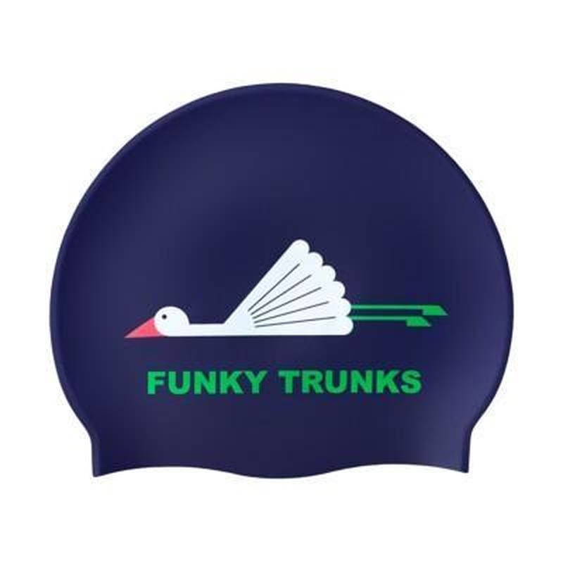 Funky Trunks Silicone Swim Cap | Sitting Duck-Swim Caps-Funky Trunks-ONE SIZE-Sitting Duck-Ashlee Grace Activewear & Swimwear Online