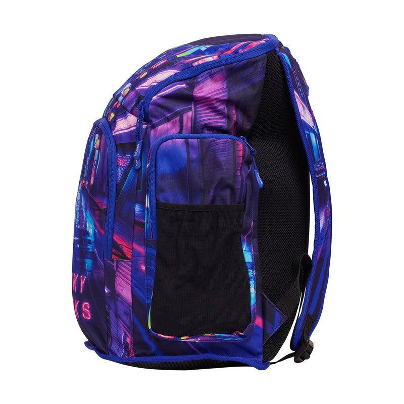 Funky Trunks Space Case Backpack | Cyber City-Backpacks-Funky Trunks-Ashlee Grace Activewear & Swimwear Online