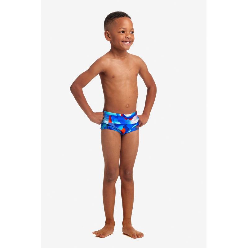 Funky Trunks Toddler Boys Printed Trunks | Battle Blue-Swimwear-Funky Trunks-1-Battle Blue-Ashlee Grace Activewear & Swimwear Online