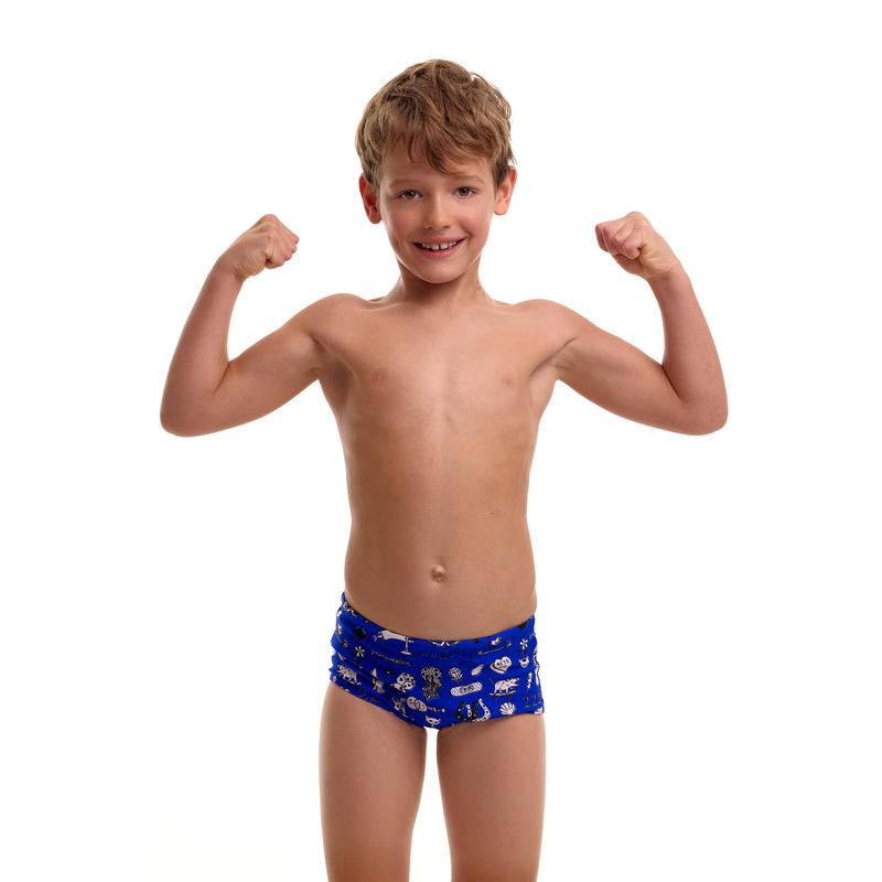 Funky Trunks Toddler Boys Printed Trunks | Scratchy-Swimwear-Funky Trunks-5-Scratchy-Ashlee Grace Activewear & Swimwear Online