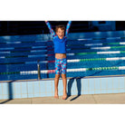 Funky Trunks Toddler Boy's Zippy Rash Vest | Messy Messy Messy-Rashie-Funky Trunks-2-Messy Messy Messy-Ashlee Grace Activewear & Swimwear Online