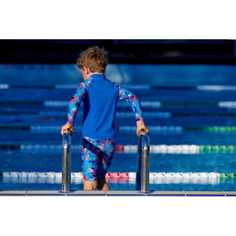 Funky Trunks Toddler Boy's Zippy Rash Vest | Messy Messy Messy-Rashie-Funky Trunks-2-Messy Messy Messy-Ashlee Grace Activewear & Swimwear Online