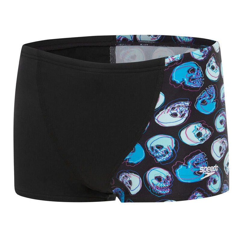 Speedo Boys Digital Aquashort-Swimwear-Speedo-AU6 | GB5-6-Black/Beautiful Blue/Cyan Blue/Marine Blue/Sea Glass/Diva selected-Ashlee Grace Activewear & Swimwear Online