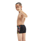 Speedo Boys Digital Panel Aquashort | Brushstrokes-Swimwear-Speedo-AU6 | GB5-6-Brushstrokes-Ashlee Grace Activewear & Swimwear Online